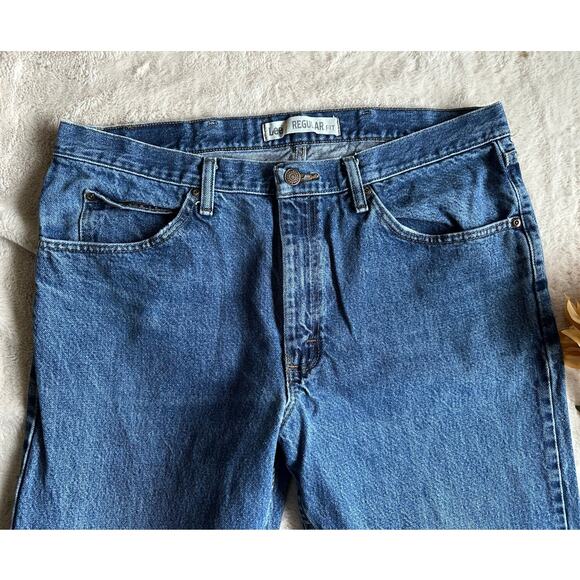 Lee Jeans Regular Fit Size 38x32 - Picture 5 of 8